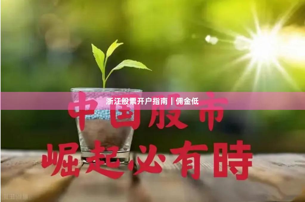浙江股票开户指南｜佣金低
